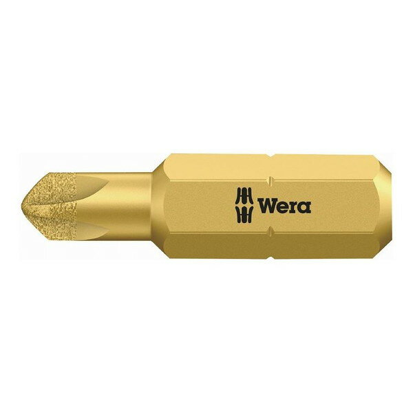 WERA ベラ TORQ-SET トルクセットネジ用 ドライバービット 差込6.35mm 刃先サイズTS10 全長25mm 066644(代引不可)