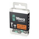 WERA ベラ インパクトドライバー用 ドライバービット 10個入り 刃先サイズT40 全長25mm 057627(代引不可)【送料無料】