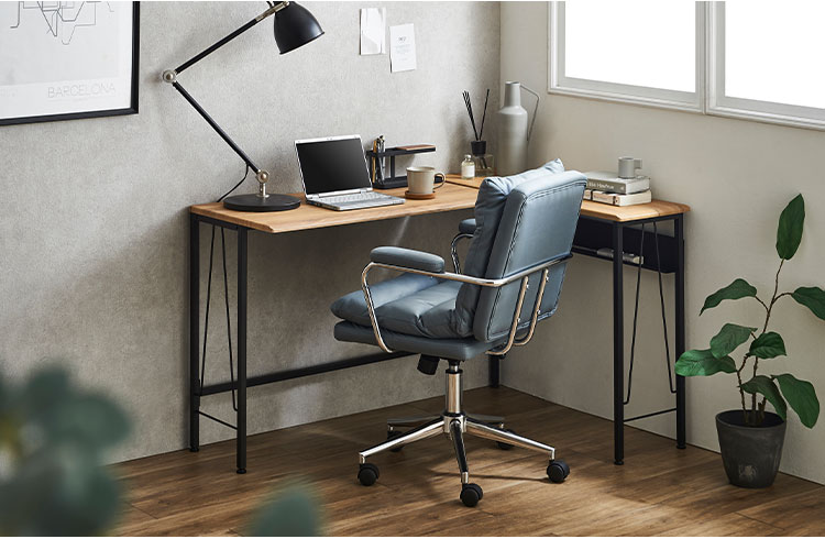 L字デスクワゴンセット パソコンデスク デスク l字型デスク l字 ツインデスク メラミン テレワーク デスク 広い幅PCデスク ワークデスク オフィスデスク コーナーデスク ゲーミングデスク おしゃれ(代引不可)【送料無料】 [2]