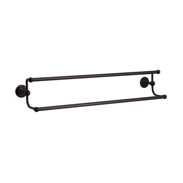 Towel Racks - ゴーリキアイランド ダブルタオルバー 68 SB BK(代引不可)【送料無料】