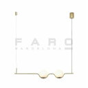 ゴーリキアイランド LE VITA Gold pendant lamp FARO INDOOR ライト FA29691(代引不可)【送料無料】