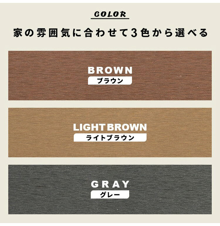コーナー材 角材 [6本] 人工木デッキ用 ウッドデッキ DIY ガーデニング テラス ベ...