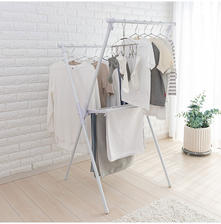 セキスイ 物干しスタンド 幅73cm MH-80W 積水樹脂 物干し ものほし 干し台(代引不可)【送料無料】