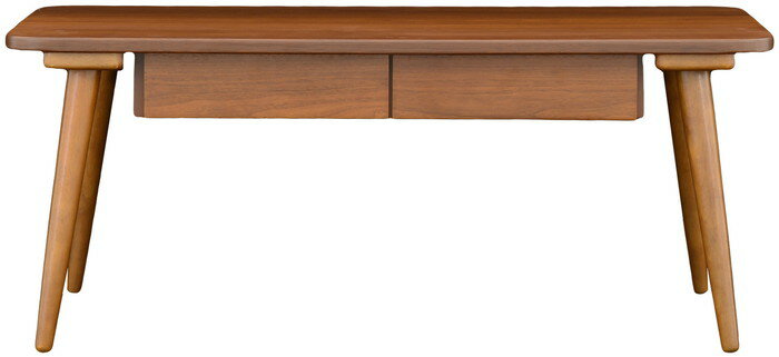 センターテーブル 木製 リビングテーブル 棚付...の紹介画像3