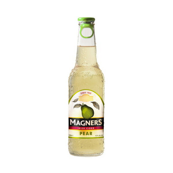 マグナーズ ペアーサイダー 330ml/瓶 (Magners Pear Cider) サイダー 甘味果実酒 アイルランド 【1ケース販売:24本入り】【送料無料】