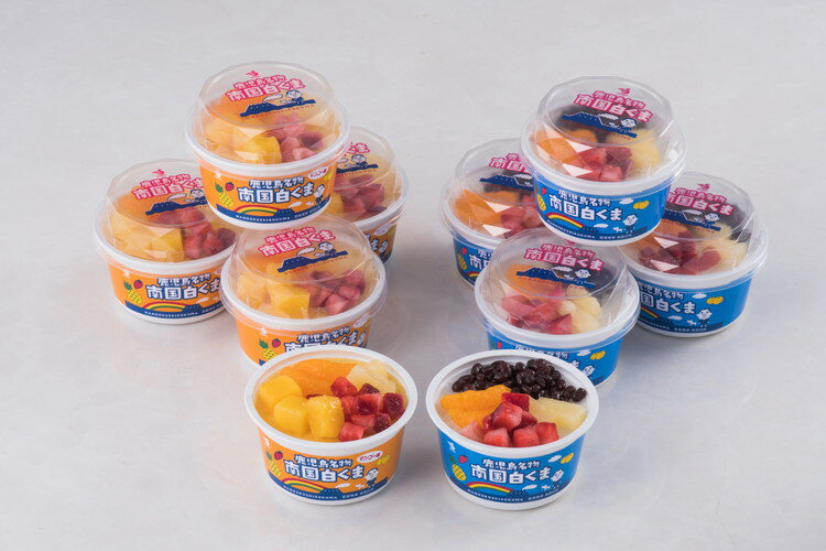 鹿児島 南国白くま&マンゴー詰合せセット(2種 計10個) ギフト 産直 ご当地グルメ 熨斗 贈り物 新生活 お祝い お取り寄せ のし対応 (代引不可)【送料無料】