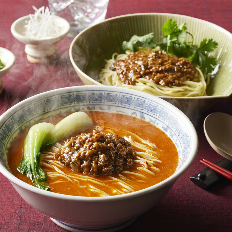 中國菜 老四川 飄香 井桁シェフ監修 担々麺2種食べ比べセット ギフト 産直 ご当地グルメ 熨斗 贈り物 新生活 お祝い お取り寄せ のし対応 (代引不可)【送料無料】