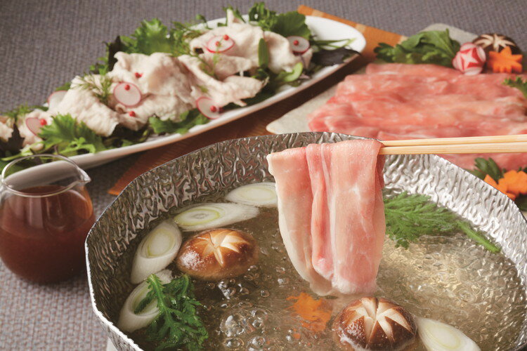 三重 さくらポーク バラしゃぶしゃぶおろしポン酢付 しゃぶしゃぶ 肉 しゃぶしゃぶ肉 お肉 お年賀 冬ギフト 年始 寒中 見舞い お取り寄せグルメ プレゼント 熨斗(代引不可)【送料無料】 2