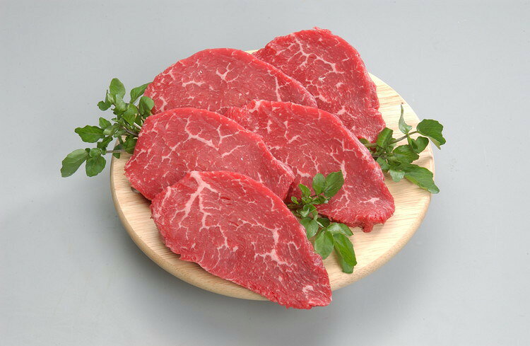 九州産 黒毛和牛ミニモモステーキ 牛肉 冷凍 ミニモモステーキ80g×5 赤身 ギフト ...