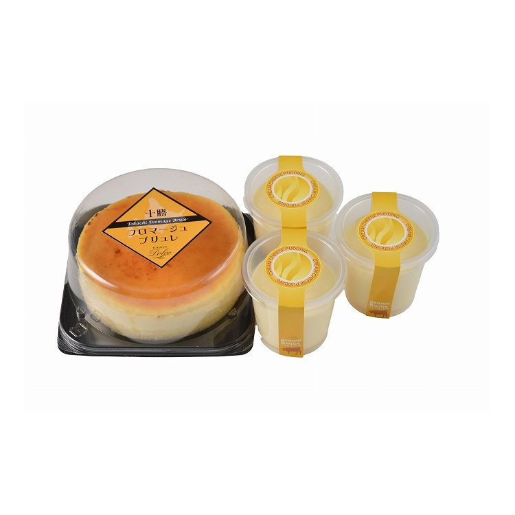 北海道 十勝ドルチェ 十勝フロマージュブリュレ&フロマージュプリン グルメ 人気 おすすめ ギフト 贈答 取り寄せ お取り寄せグルメ お取り寄せ 熨斗 のし 贈...