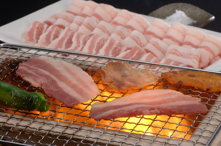 山形県食肉公社認定 山形豚 バラ焼肉500g 豚 豚肉 肉 お肉 お年賀 冬ギフト 寒中 見舞い 年始 年賀 お取り寄せグルメ プレゼント 熨斗 のし 贈り物 お祝い 御見舞 食品(代引不可)【送料無料】 2