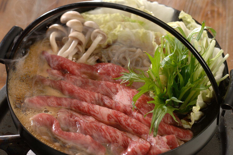 父の日 お中元 宮崎県産 霧峰牛 肩ロースすき焼き用400g ギフト 産直 ご当地グルメ...