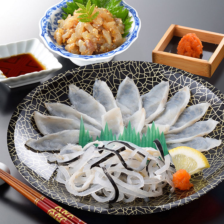 「関とら本店」 ふく霜降り刺身・とらふく塩辛セット 120g ふぐ とらふぐ お年賀 冬ギフト 寒中 見舞い..