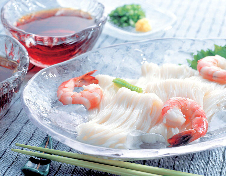 お中元 三大産地素麺詰合せ ギフト 産直 ご当地グルメ 熨斗 贈り物 のし対応 プレ...