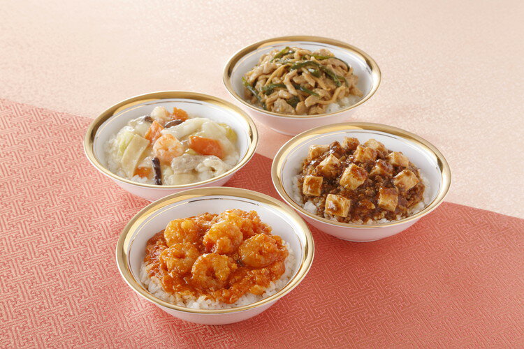 父の日 お中元 東京 赤坂四川飯店 監修 本格丼ぶりの具 4種セット ギフト 産直 ご...