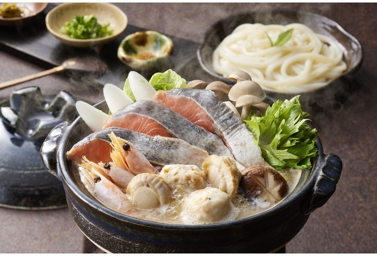 父の日 お中元 個食用 石狩鍋セット 鍋セット ギフト 産直 ご当地グルメ 熨斗 贈り物 のし対応 プレゼント 誕生日 (代引不可)【送料無料】 2
