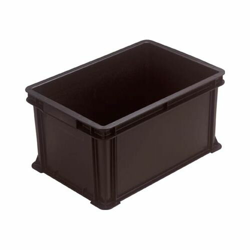 リス RBE型導電性コンテナーRB-36 導電 ブラック RBE36(代引き不可)【送料無料】