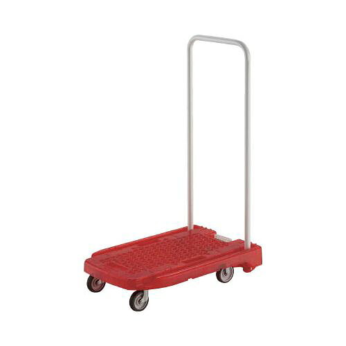 TRUSCO アクロ PC製 省音車輪 600X390 レッド透明 AC1PCR(代引き不可)【送料無料】