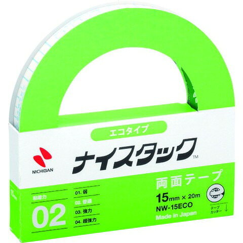 【商品詳細】●離解性粘着剤を使用しており、テープを貼ったままリサイクルが可能です。●テープ基材に古紙配合率80％の再生紙を使用しています。●エコマーク認定製品です。●グリーン購入法「特定調達品目」の対象製品です。●ホルダー、巻心は再生紙を使用しています。●ホルダーはミシン目つきで、分別廃棄がしやすいです。●書類や図面などの貼り合わせに。●ポスターやカレンダーの掲示に。●レイアウトや編集作業に。●幅(mm)：15●長さ(m)：20●厚さ(mm)：0.08●色：白●粘着力:3.51N/10mm●引張強度:5.84N/10mm●カッター付材質／仕上●基材：古紙パルプ配合率80%再生紙●粘着剤：離解性粘着剤(アクリル系)●剥離紙：ポリラミ再生紙JANコード 4987167054847【代引きについて】こちらの商品は、代引きでの出荷は受け付けておりません。【送料について】北海道、沖縄、離島は送料を頂きます。
