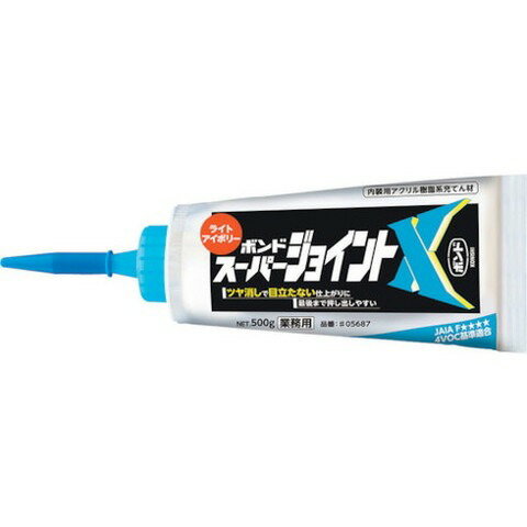 乐天商城 - コニシ スーパージョイントX 500g ライトアイボリー 5687(代引不可)