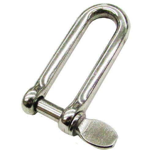 水本 ステンレス ロングネジシャックル 長サ32mm内幅8mm 水本 SPL4 金物 建築資材 建築金物 荷役金具(代引不可)