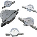 ヨコヅナ ジュラコン(R)戸車ステンレス枠ベアリング入 30mm 平 ヨコヅナ DES0302 金物 建築資材 建築金物 戸車(代引不可)