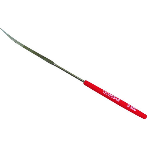 ツボサン ダイヤモンドヤスリ 片コテ 三角 #200 ツボサン TDSA20J 電動 油圧 空圧...