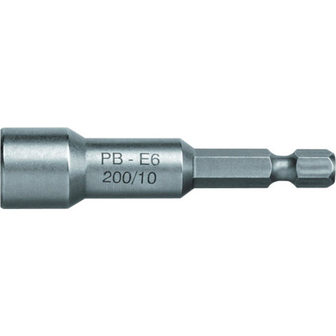 PBスイスツールズ E6-200-6M ソケットビット(マグネット付) PBスイスツールズ E62006M 手作業工具 ソケットレンチ ソケットビット(代引不可)