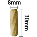 WAKI 木工ダボ 8X30 100個入リ DB-015 3852100 WAKI DB015 金物 建築資材 建築金物 棚受金具(代引不可)(3)