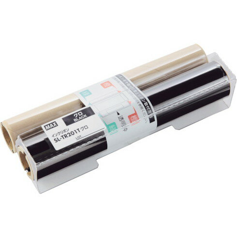 MAX ビーポップ CPM-200用インクリボン(詰替用)SL-TR208Tキイロ 50m巻 MAX SLTR208T オフィス 住設用品..