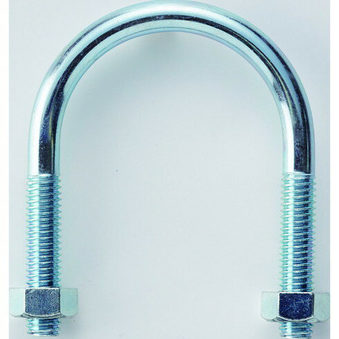 TRUSCO SGP用Uボルト 三価ユニクロ 呼ビ径25A ネジ径M6 TRUSCO TSGP2BTM625A 工事 照明用品 管工機材 ..