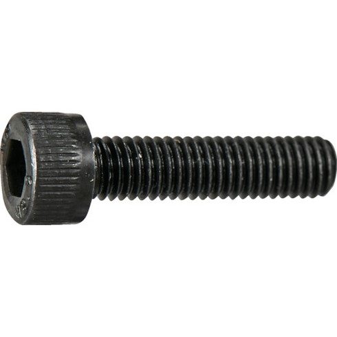 TRUSCO 六角穴付ボルト 黒染メ 全ネジ M5×25 10本入 少量パック /キャップボルト(C...