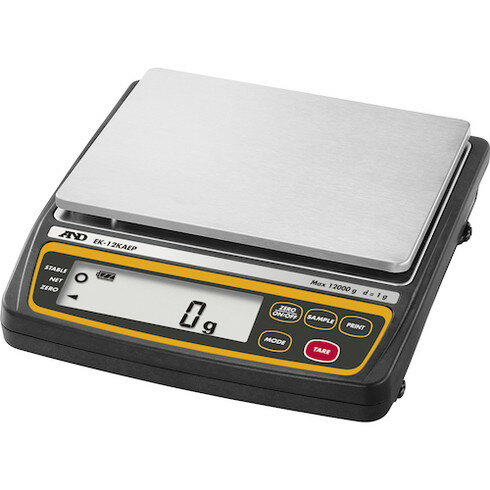 A&D 本質安全防爆構造パーソナル電子天ビン EK-12KAEP ヒョウ量12000g×最小表示1g A&D EK12KAEP 測定 ..