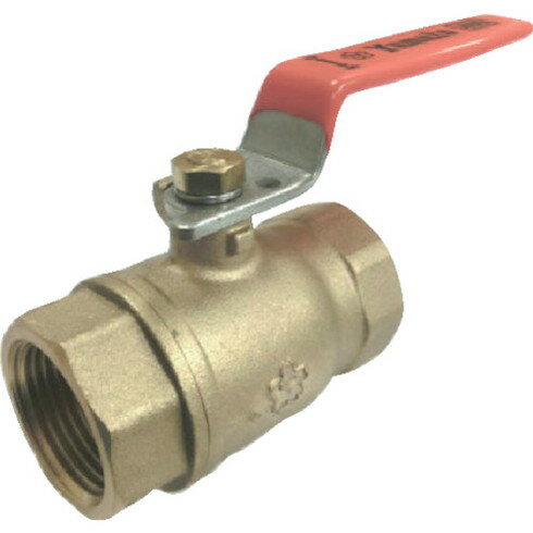 大和バルブ ボールバルブ 25A(400型、スタンダードボア、黄銅) 大和バルブ V225A 工事 照明用品 管工機..