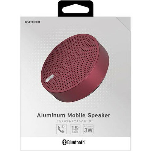 オウルテック ワイヤレスステレオモード対応 Bluetooth5 モバイルスピーカー オウルテック OWLBTSP03SRRE オフィス 住設用品 OA用品 周辺機器(代引不可)【送料無料】 オウルテック ワイヤレスステレオモード対応 Bluetooth5 モバイルスピーカー オウルテック OWLBTSP03SRRE オフィス 住設用品 OA用品 周辺機器(代引不可)【送料無料】