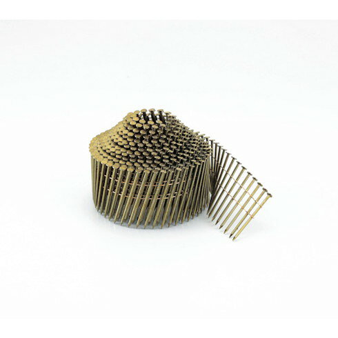 【商品スペック】特長用途●建築の屋根・軒・壁などの下地打、パレット製作等仕様●全長(mm)：38●頭部径(mm)：4.9●頭径×胴径×長さ(mm)：5.0×2.1×38●胴径(mm)：2.1仕様2●1ケース入数：400本×10巻×4箱●山巻タイプ材質／仕上●材質:鉄（軟鋼線材）●形状:スムースセット内容／付属品注意【代引きについて】こちらの商品は、代引きでの出荷は受け付けておりません。【送料について】北海道、沖縄、離島は送料を頂きます。