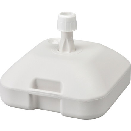 緑十字 ノボリ旗用スタンド注水タイプ 白 満水時17kg ポリエチレン製 ノボリ用ポール台G型白 日本緑十字社 安全用品 標識 標示 標示幕 旗(代引不可)