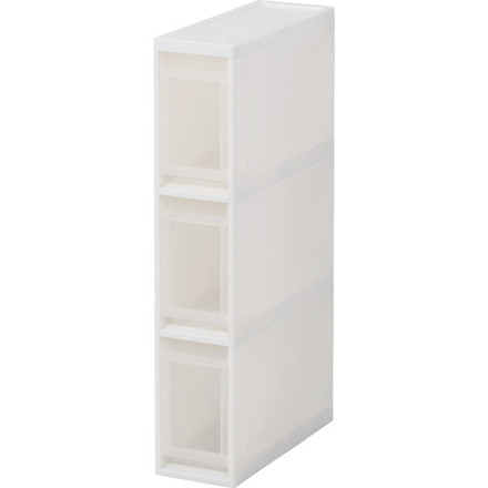 TENMA FV スキピタストッカー スリム3段 S-030S 天馬 物流 保管用品 収納用品 ワゴン ラック(代引不可)【送料無料】