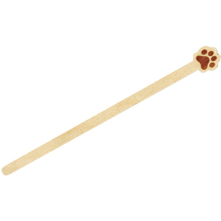 大黒 木製マドラー 肉球 100本入 大黒工業 研究用品 厨房用品 調理器具(代引不可)