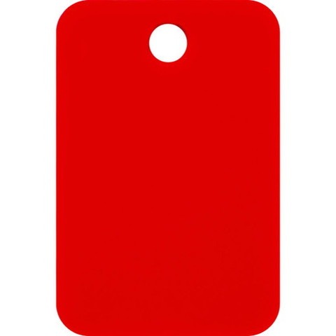 OP 番号札 四角 大 赤 (25枚入) BF42RD(代引不可)