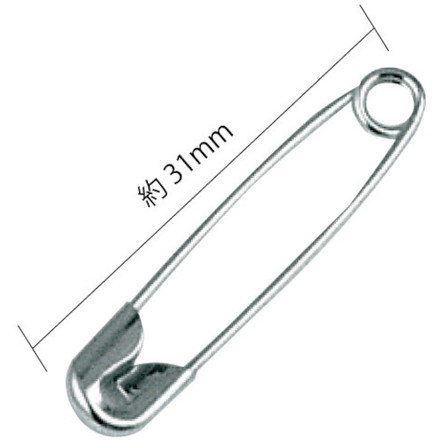 ミツヤ 安全ピンNO.2 箱入100本【単位:箱】 ミツヤ オフィス 住設用品 文房具 クリ...