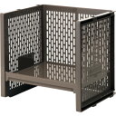 SANKO pla 428387 Eラック L BR ブラウン サンコープラスチック 物流 保管用品 収納用品 カラーボックス(代引不可)(3)