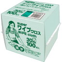 【商品スペック】特長●吸水性、耐久性に優れた不織布ふきんです。用途●飲食店、食品工場での拭き取り作業に。仕様●シートサイズ(mm)：300×300●厚さ(g/[[M2]])：45仕様2●内容量(ml)：100枚●袋入材質／仕上●レーヨン70％、PET30％セット内容／付属品注意【代引きについて】こちらの商品は、代引きでの出荷は受け付けておりません。【送料について】北海道、沖縄、離島は送料を頂きます。