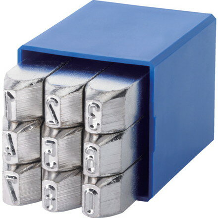 グラブレム 数字刻印セット エクストラ 0~9 4mm Heidenpeter社 手作業工具 ハンマー 刻印 ポンチ 刻印(代引不可)【送料無料】