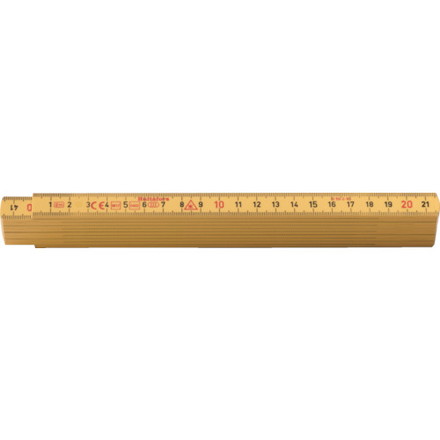 Scales - ハルタホース ファイバーグラス 折尺 2m 10折リ Hultafors社 測定 計測用品 測定工具 直尺(代引不可)