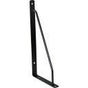 TRUSCO カラーアーム棚受 270mm 黒色 トラスコ中山 金物 建築資材 建築金物 棚受金具(代引不可)