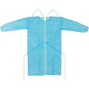 アーテック 不織布ガウン ブルー10枚入 アーテック 保護具 保護服 防護服 エプロン(代引不可)(4)