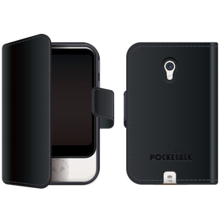 【商品スペック】特長●POCKETALKS専用の手帳型ケース(ブラック)です。用途仕様仕様2●色：ブラック●素材：人口皮革、熱可塑性ポリウレタン(TPU)材質／仕上セット内容／付属品注意【代引きについて】こちらの商品は、代引きでの出荷は受け付けておりません。【送料について】北海道、沖縄、離島は送料を頂きます。