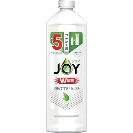 P&G ジョイ W除菌 食器用洗剤 緑茶 詰メ替エ 670ml P&Gジャパン同 清掃 衛生用品 労働衛生用品 食器 厨房機器洗剤(代引不可)