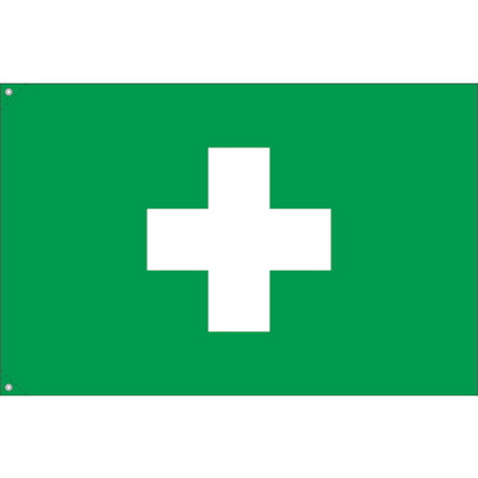 ツクシ 衛生旗 中 つくし工房 安全用品 標識 標示 標示幕 旗(代引不可)